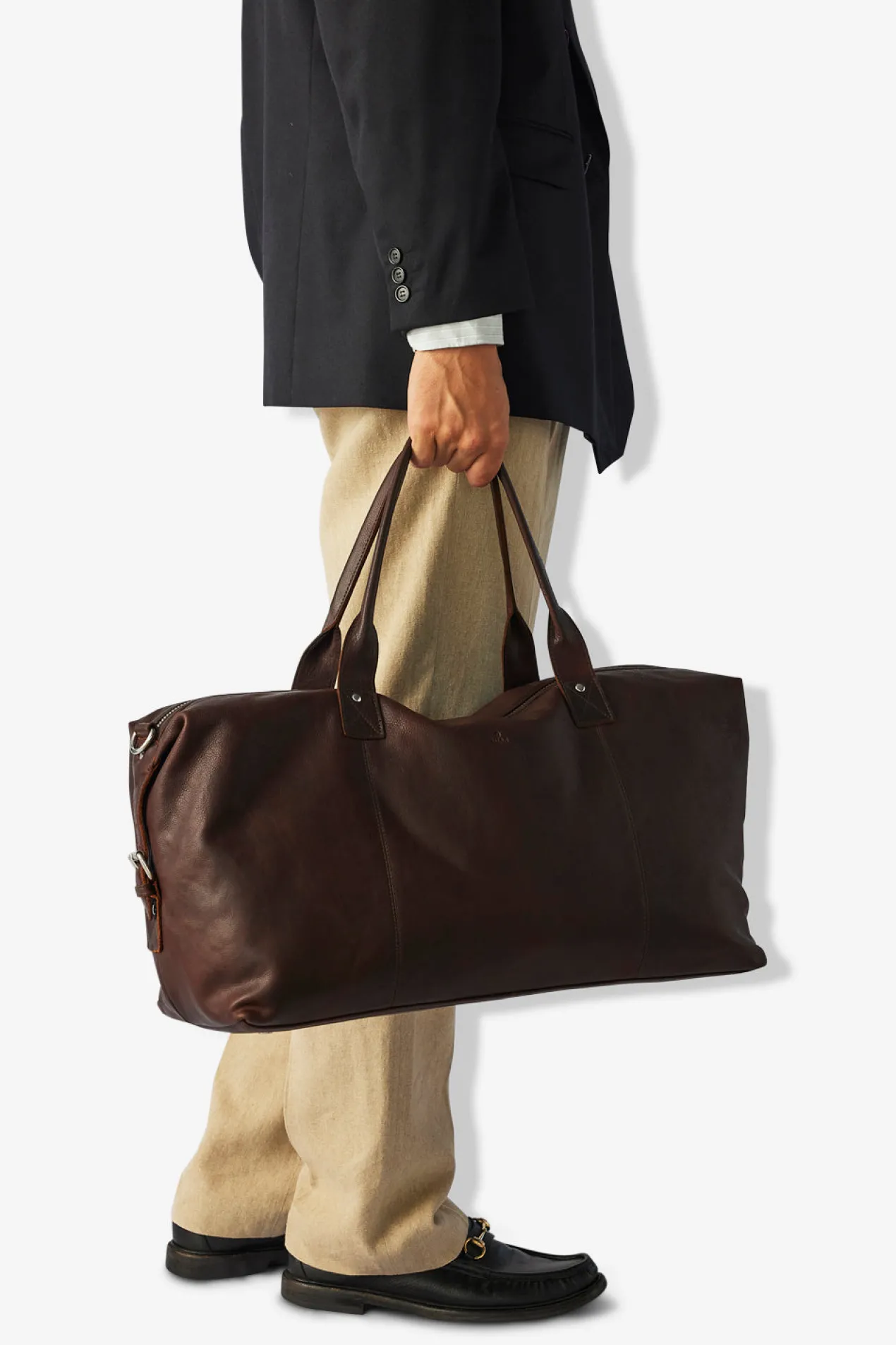 Catania weekend bag Krister Dark brown