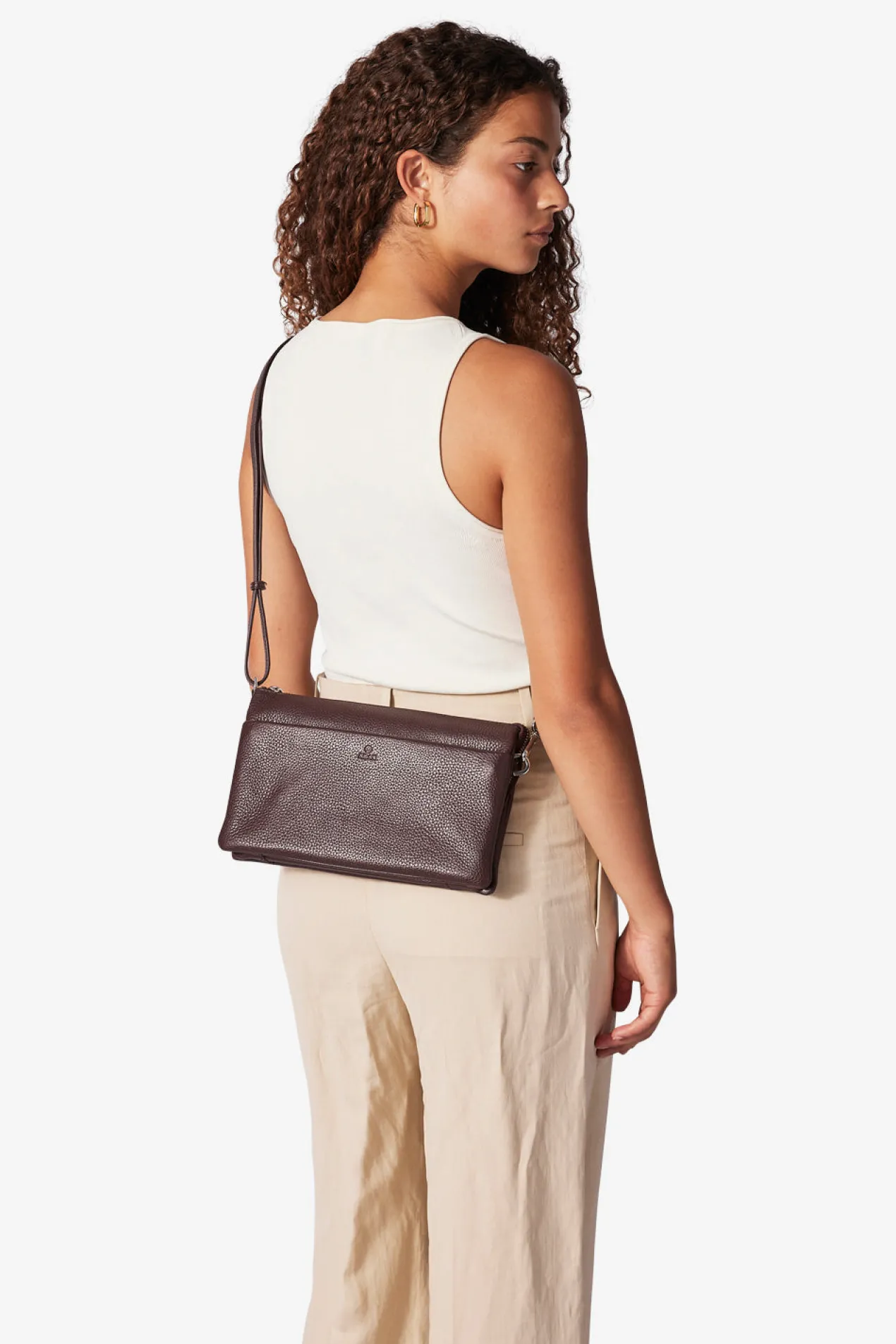 Cormorano combi clutch Jasmina Burgundy