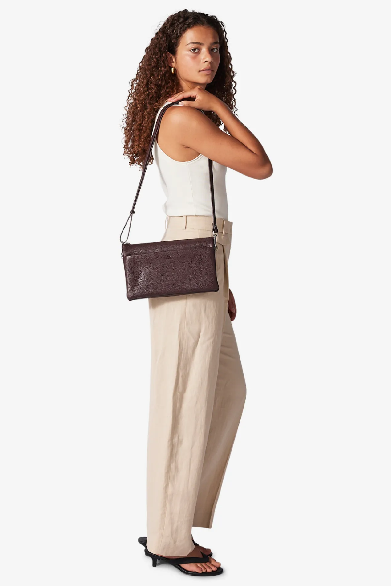 Cormorano combi clutch Jasmina Burgundy