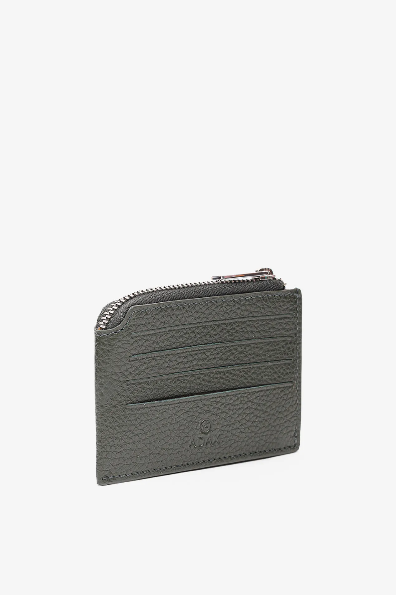 Cormorano credit card holder Susy Leaf green