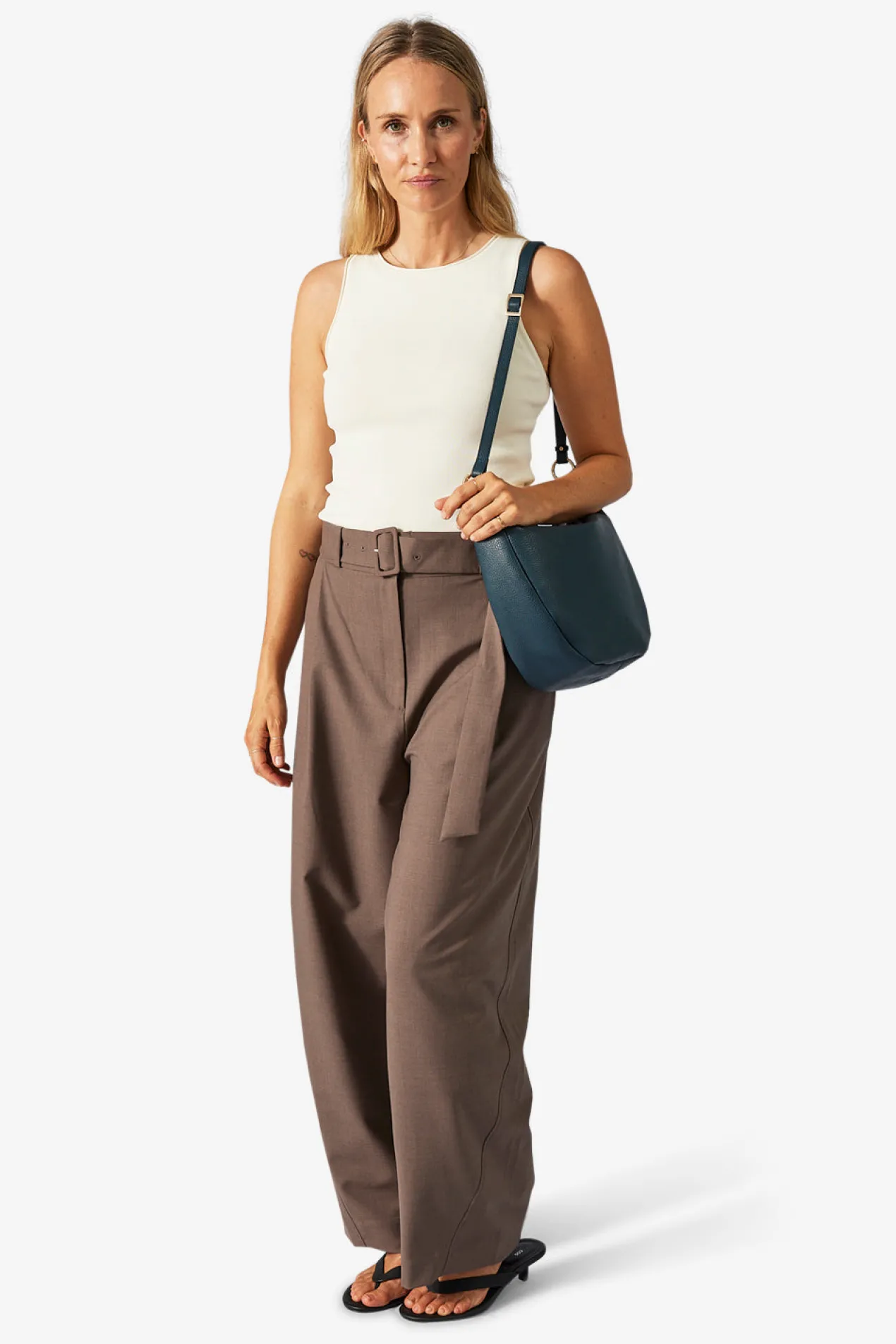 Cormorano shoulder bag Mathilde Petrol