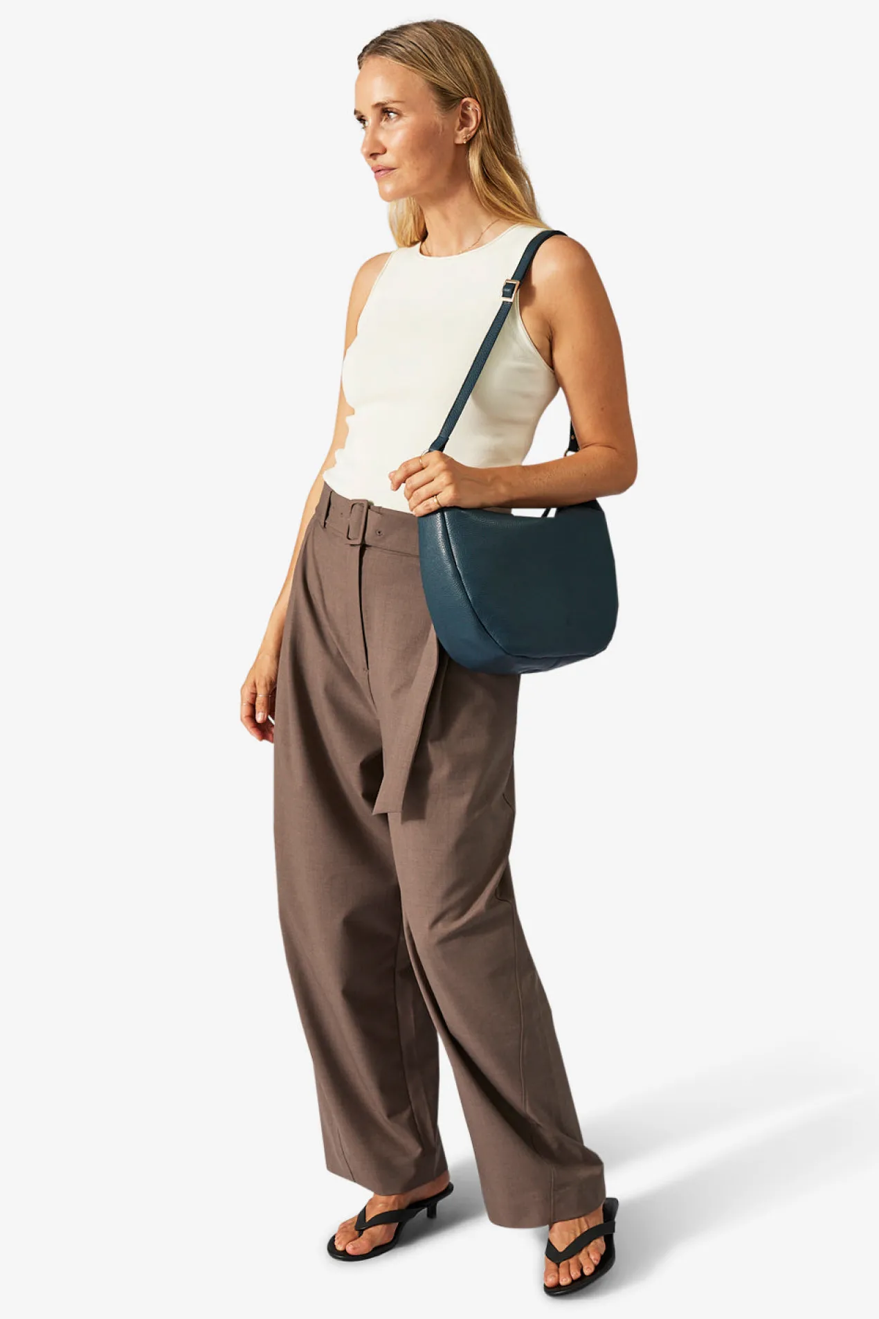 Cormorano shoulder bag Mathilde Petrol