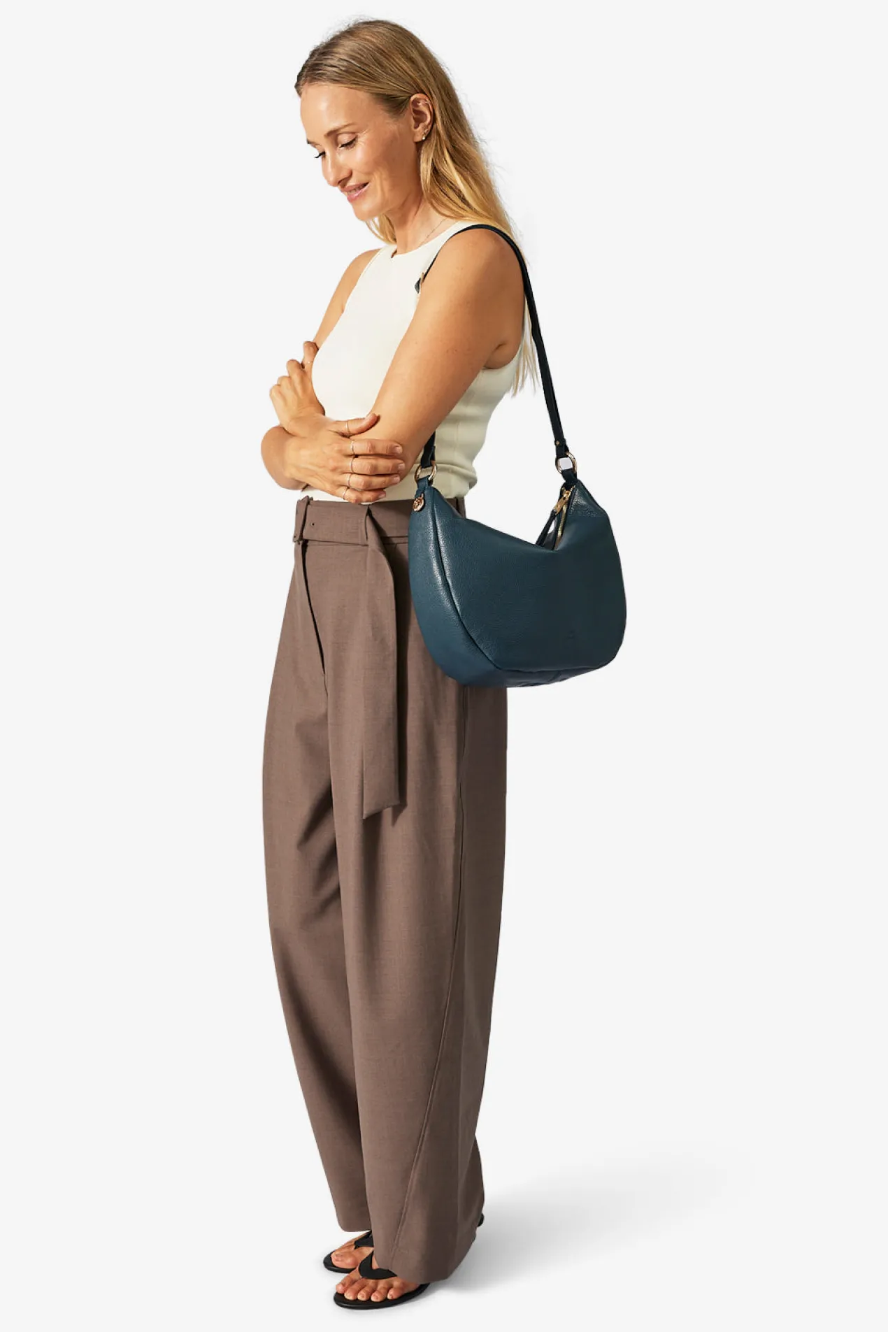 Cormorano shoulder bag Mathilde Petrol