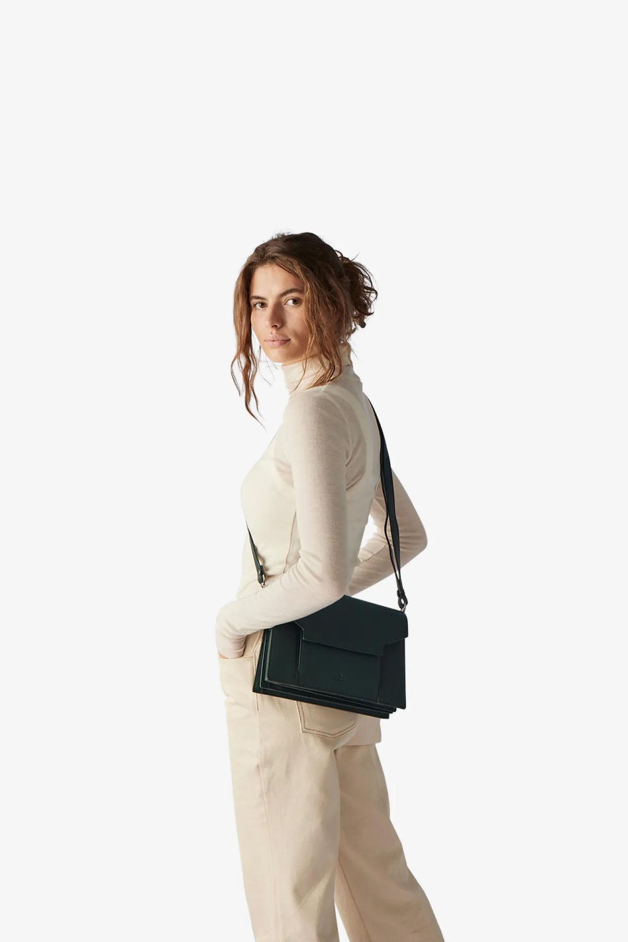 Cormorano shoulder bag Aurora Dark green