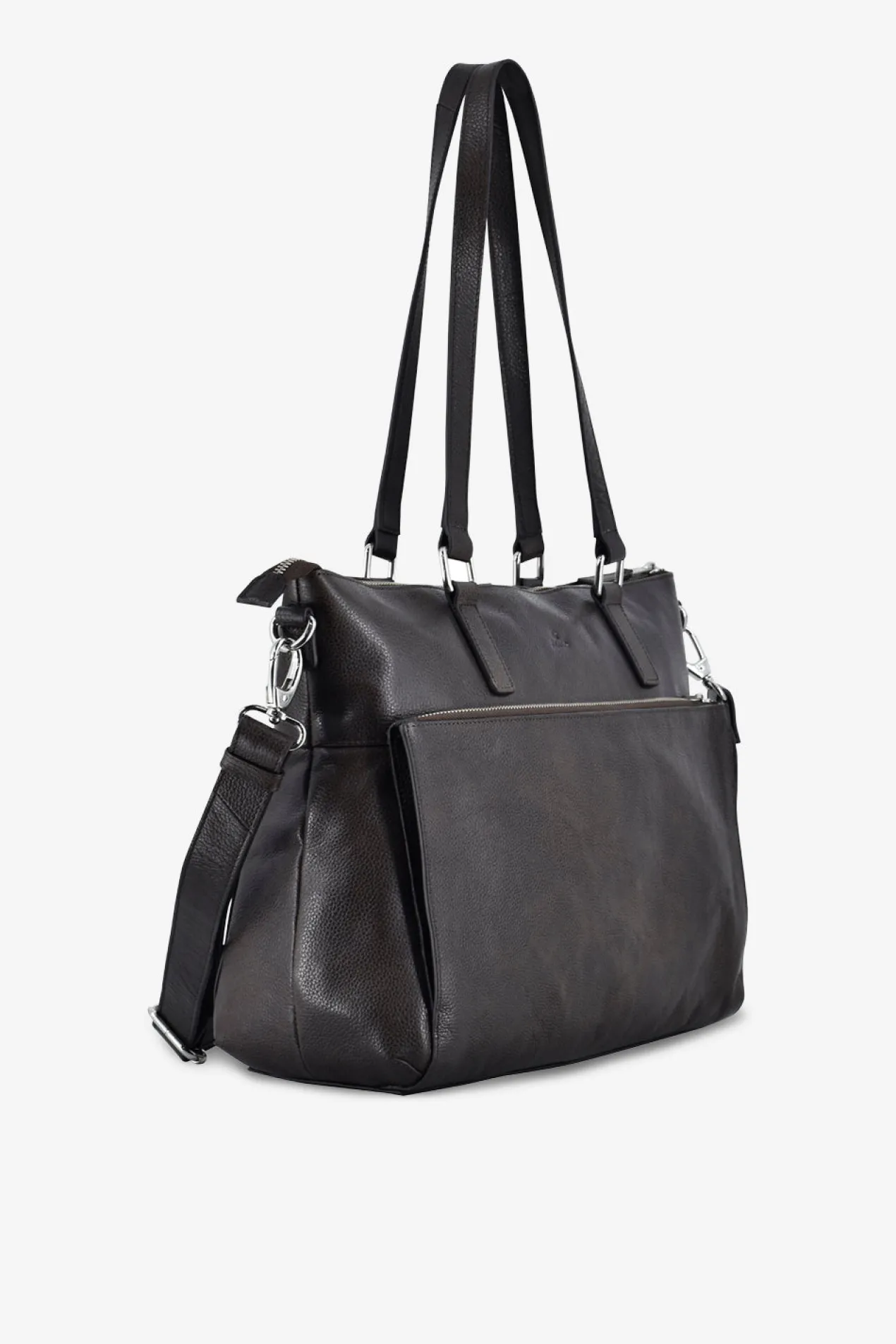 Napoli working bag Malia 14¨ Dark brown