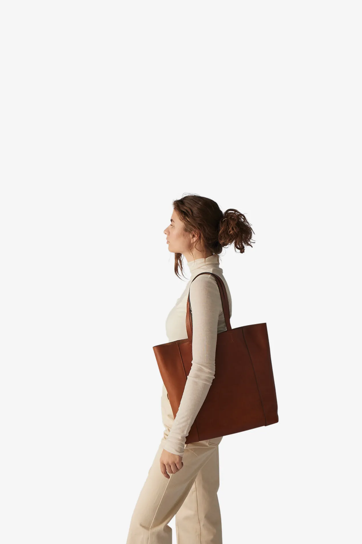 Portofino shopper Line Brown