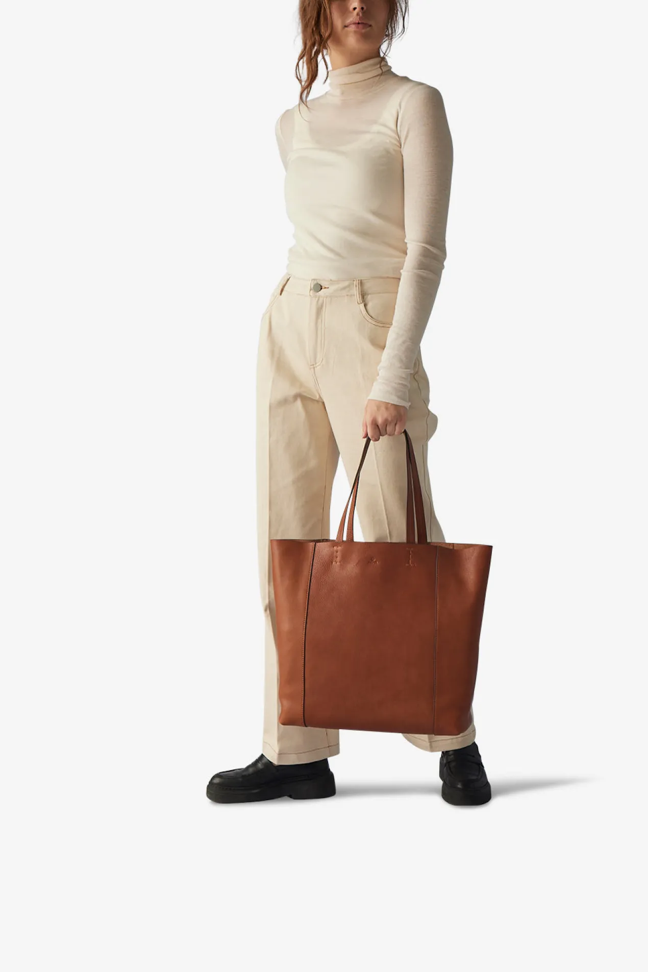 Portofino shopper Line Brown