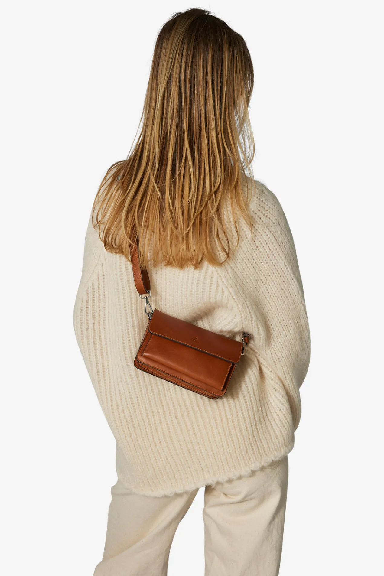 Portofino shoulder bag Rosie Brown