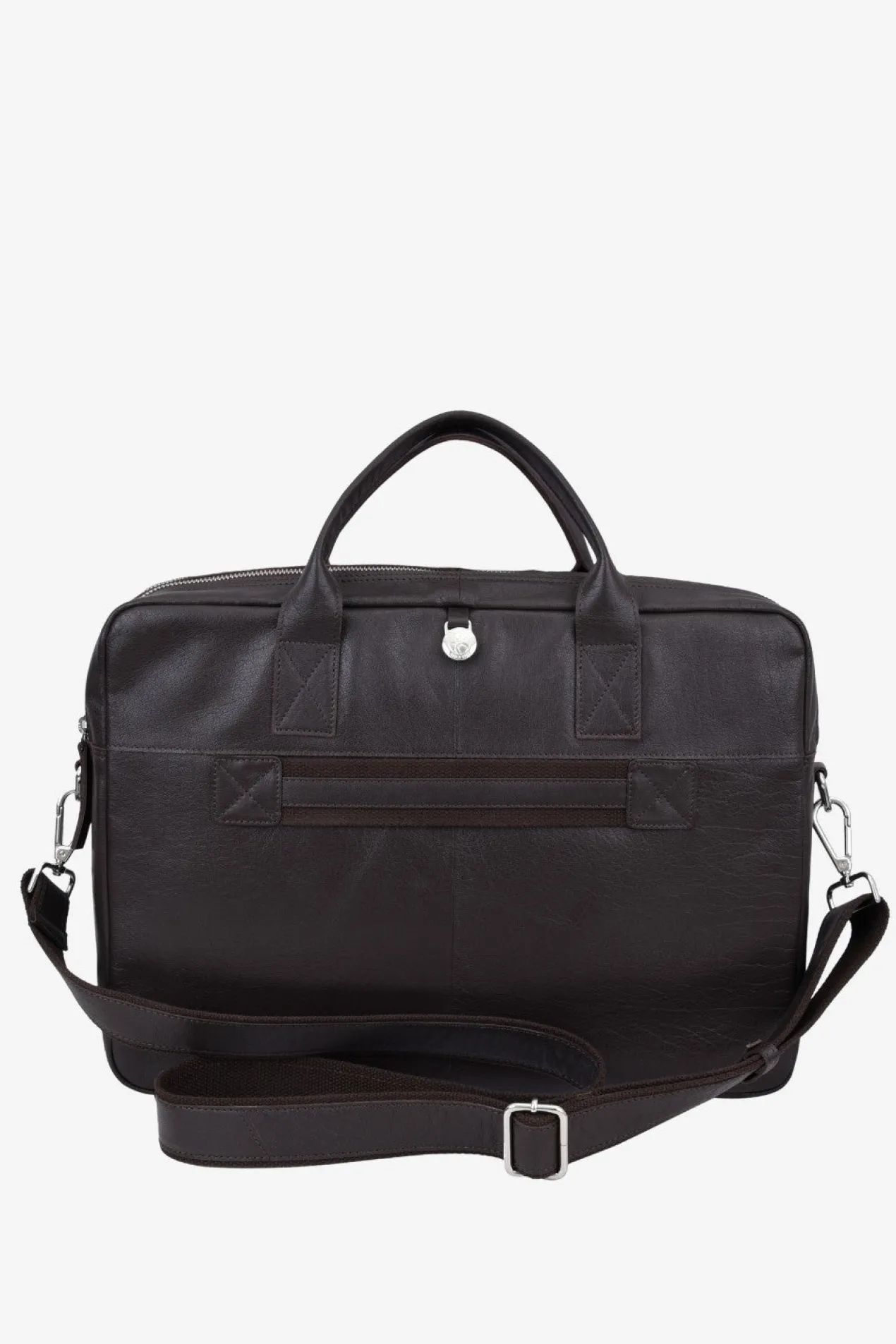 Prato briefcase Axel Dark brown