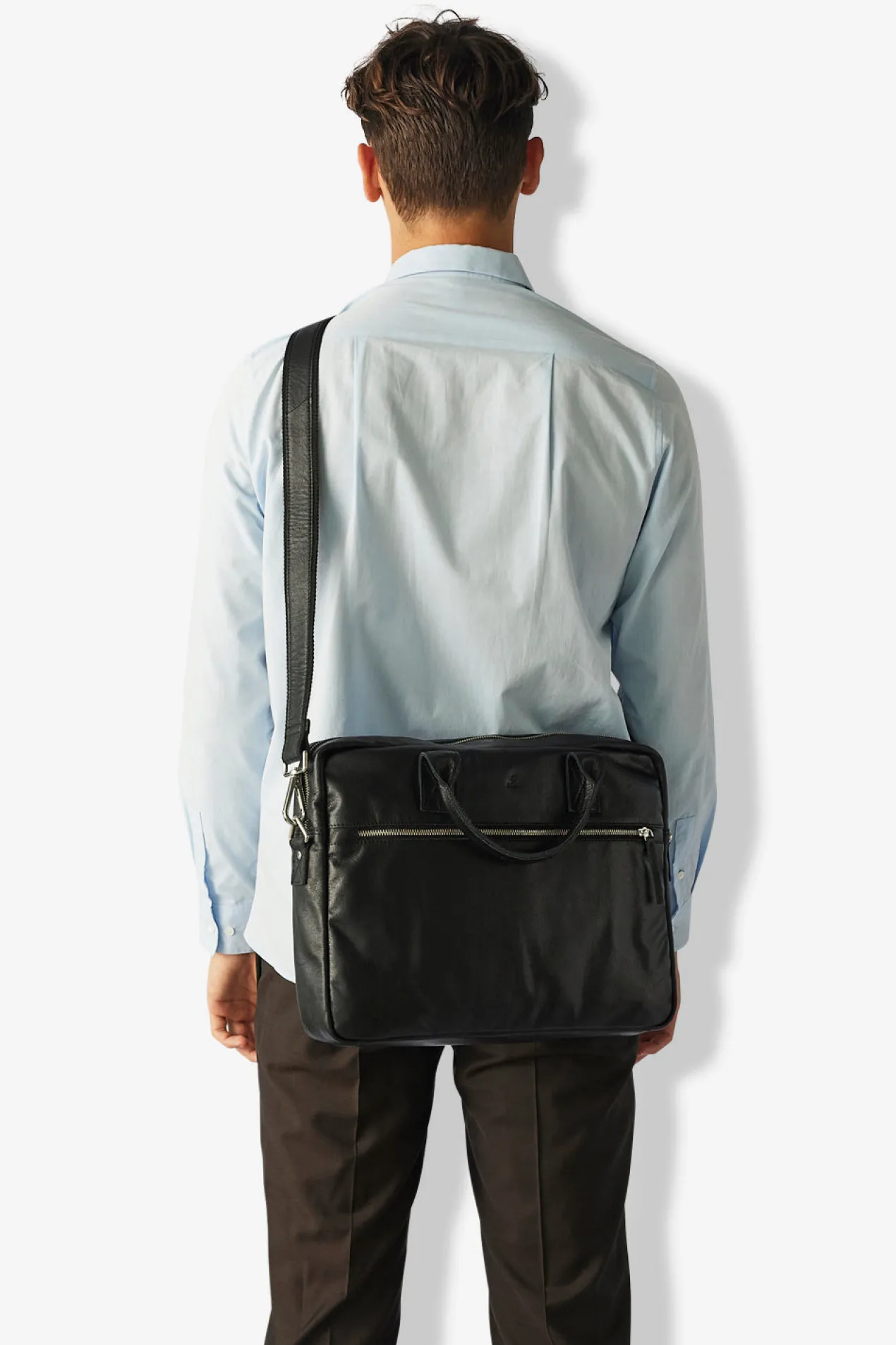 Prato briefcase Tobias Black