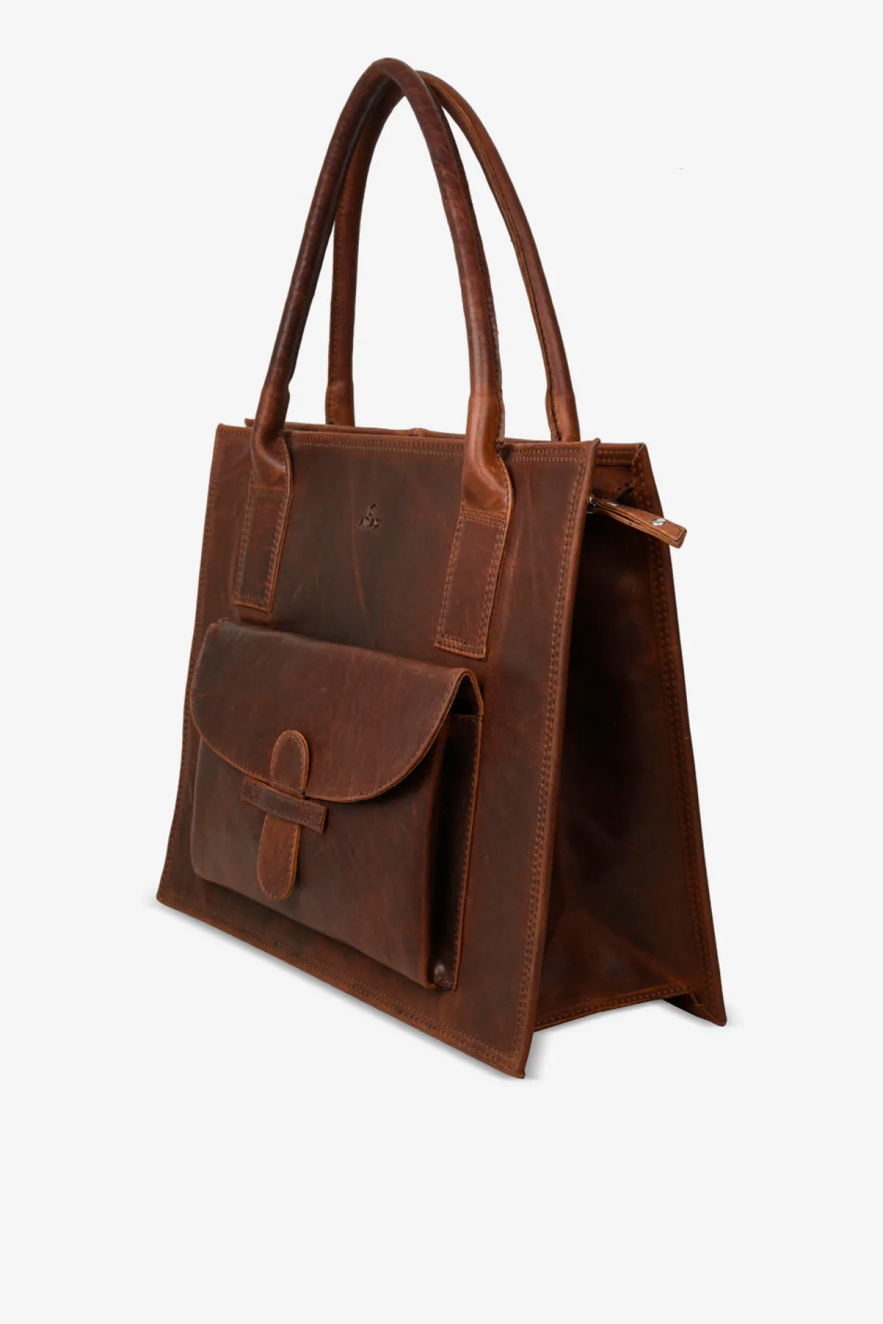 Ragusa shopper Valentina Dark brown