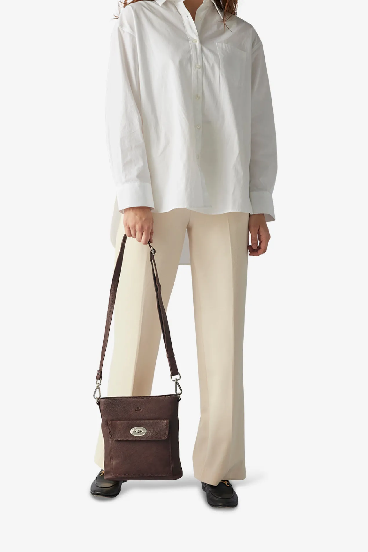 Ravenna crossbody Frigga Dark brown