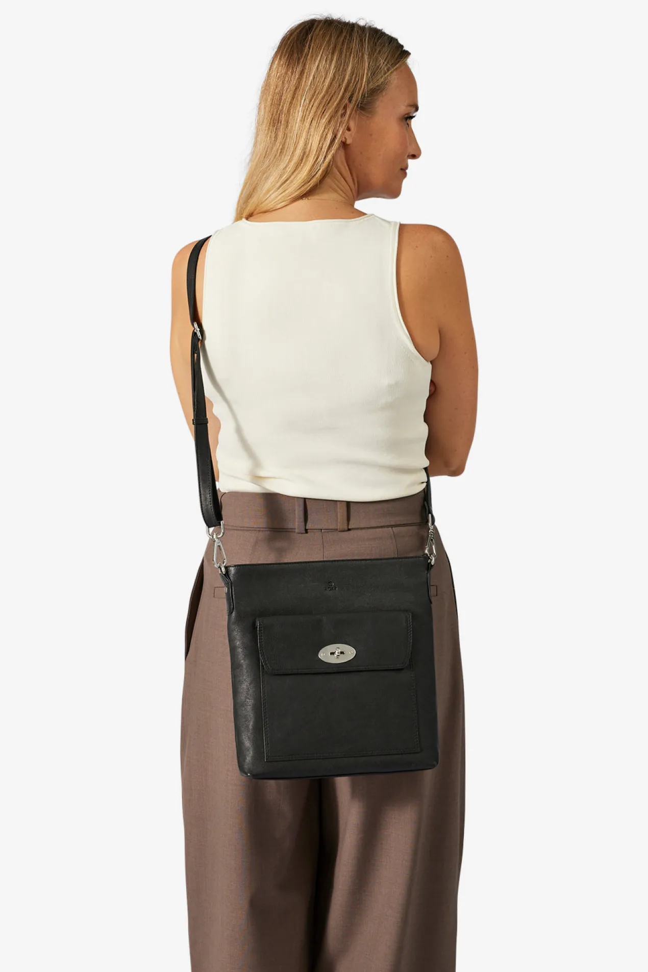Ravenna crossbody Bianca Black