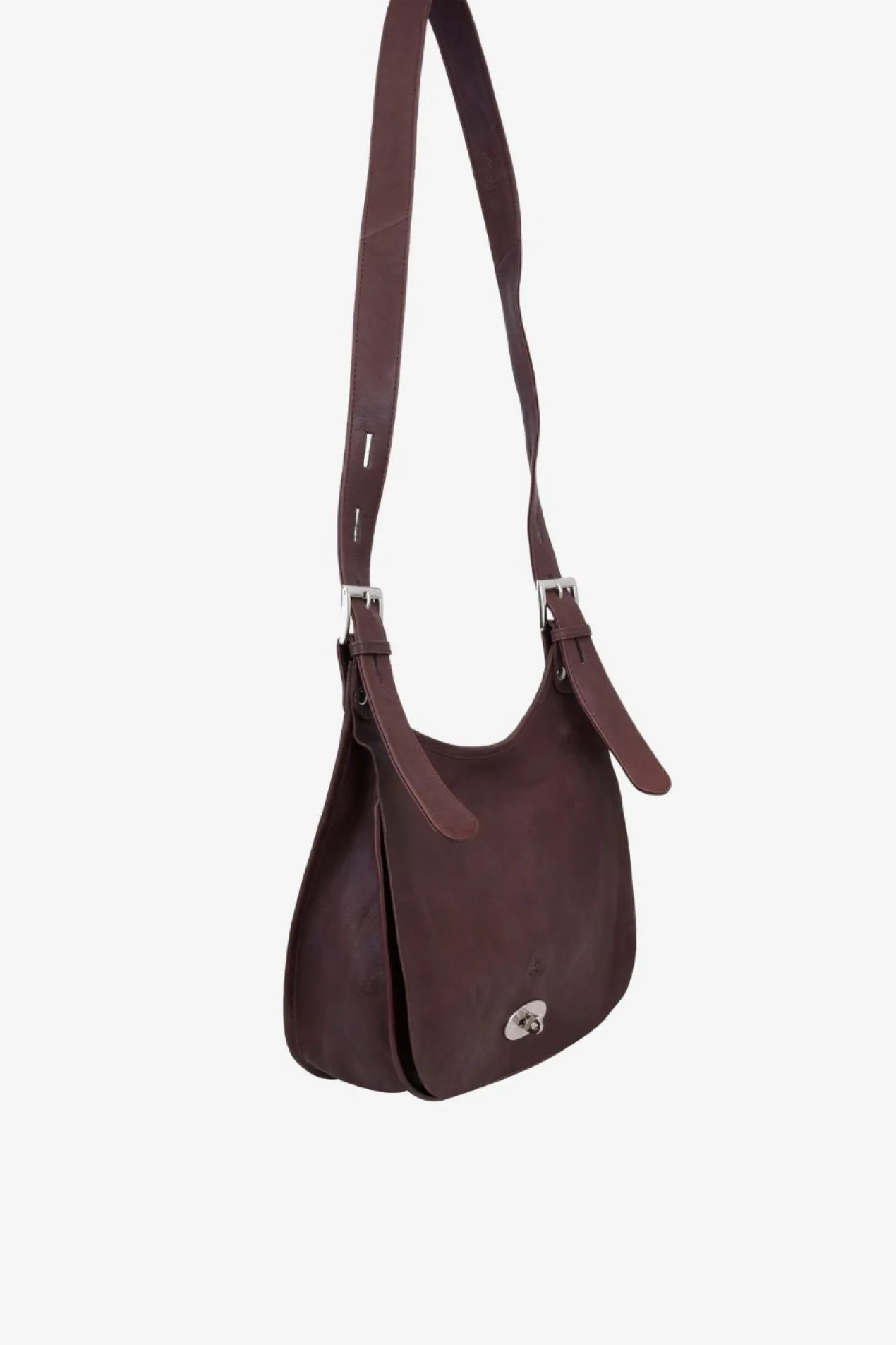 Ravenna shoulder bag Amira Dark brown