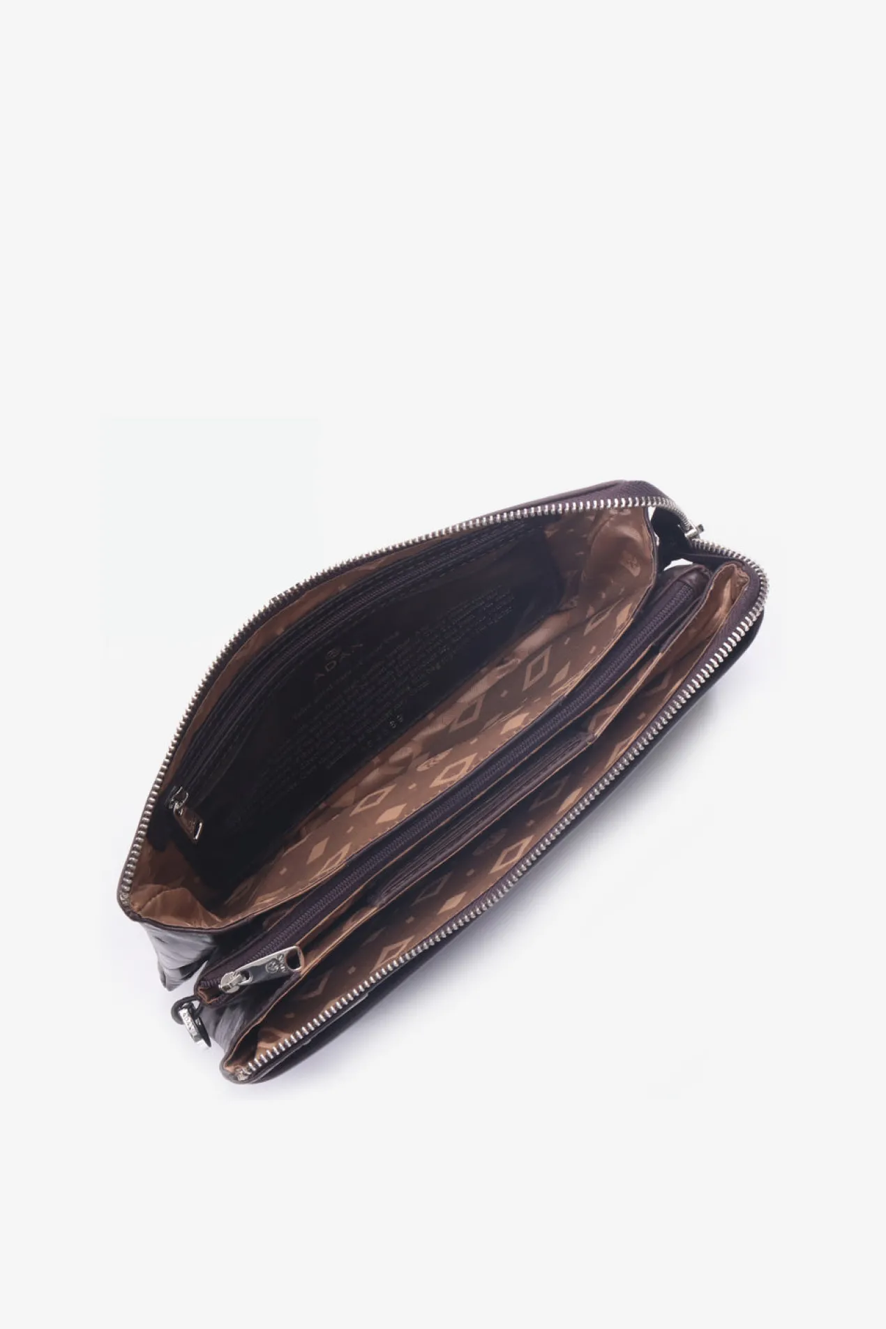 Salerno combi clutch Jasmina Dark brown