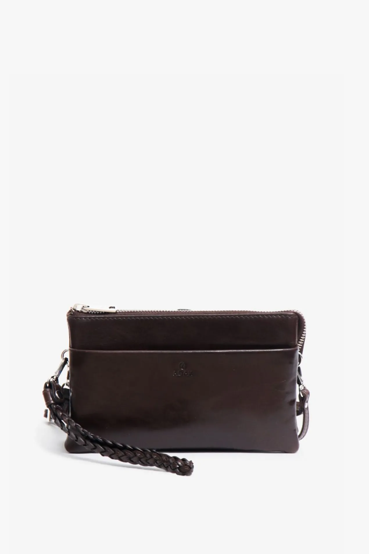Salerno combi clutch Nellie Dark brown
