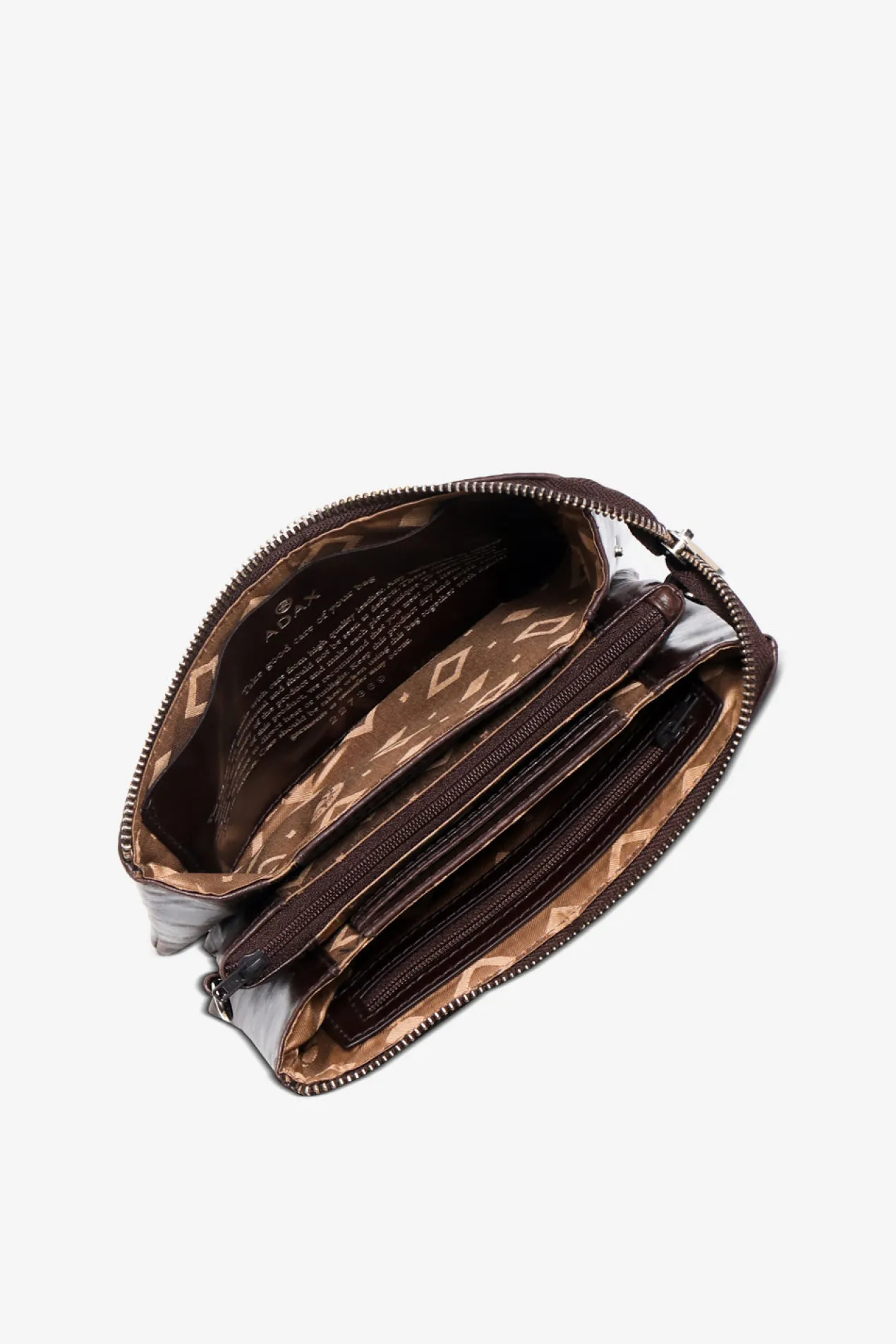 Salerno combi clutch Nellie Dark brown