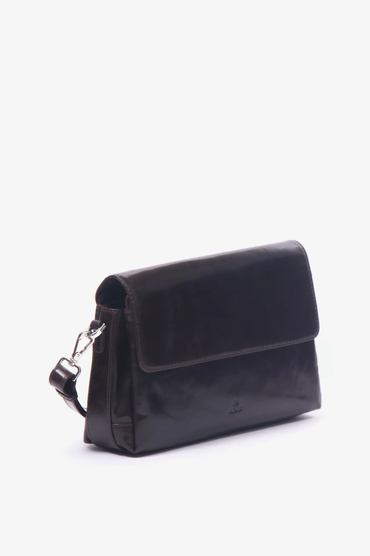 Salerno shoulder bag Signe Dark brown