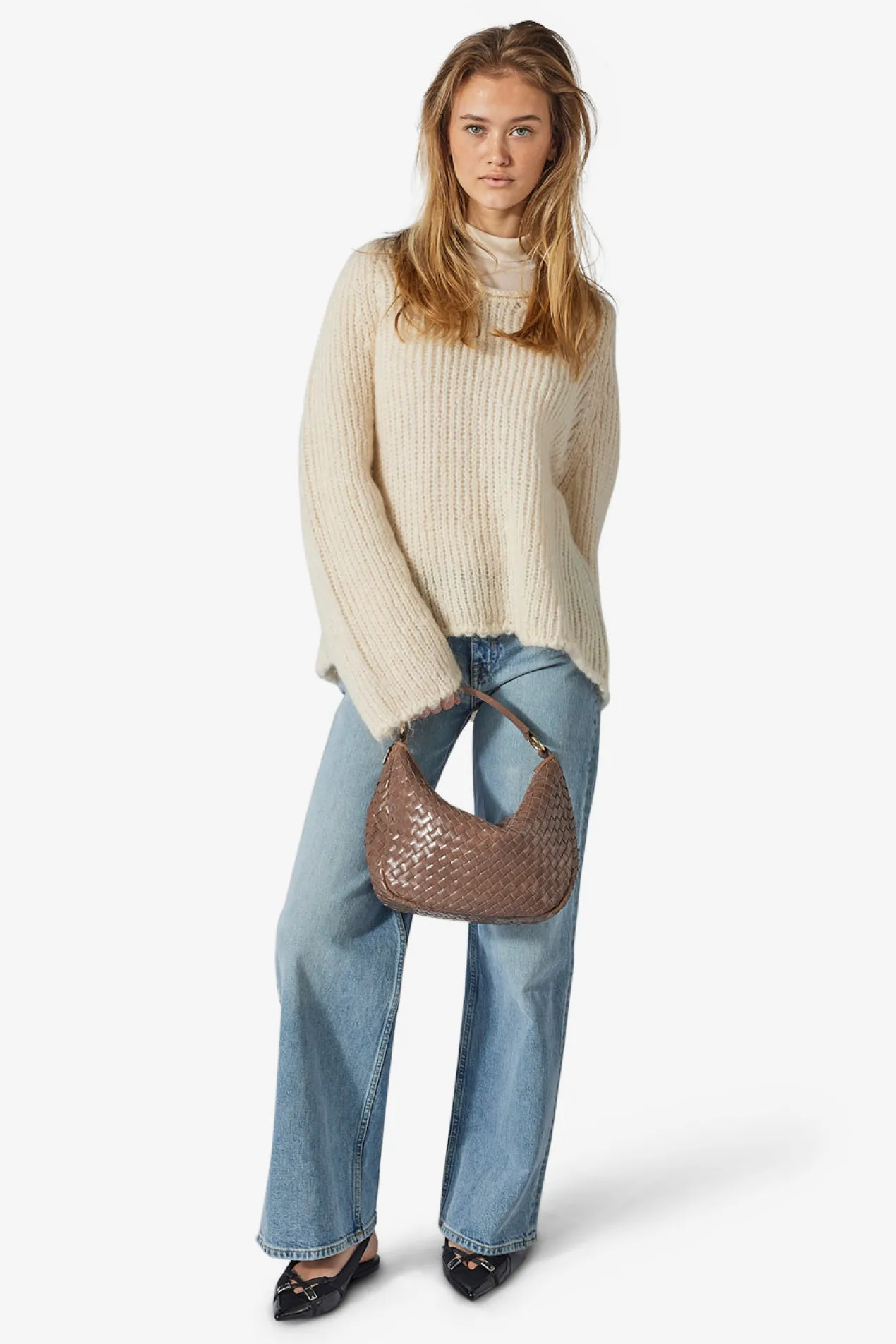 Salerno shoulder bag Marlin Taupe