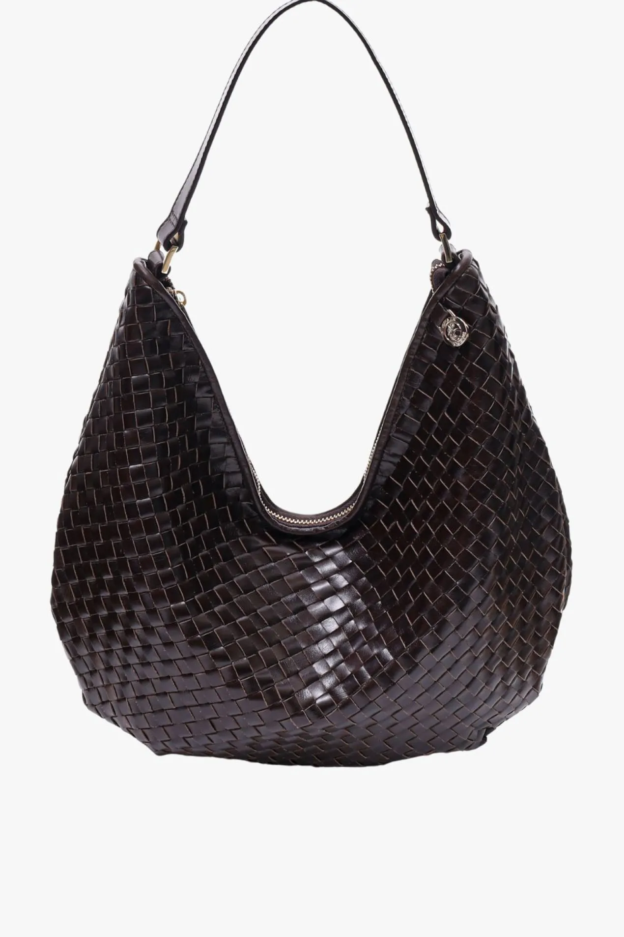 Salerno shoulder bag Mindy Dark brown